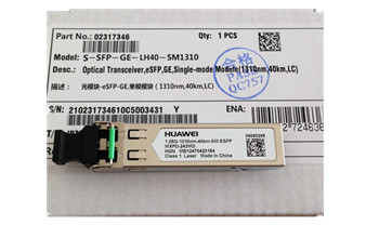 华为40KM千兆光纤单模模块S-SFP-GE-LH40-SM1310 